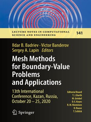 cover image of Mesh Methods for Boundary-Value Problems and Applications